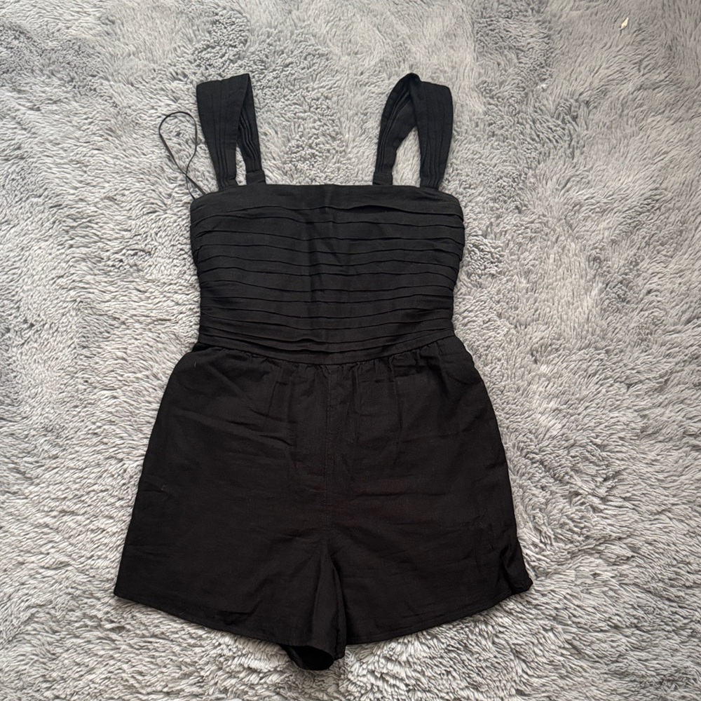 Abercrombie & Fitch Black Jumpsuit Size L